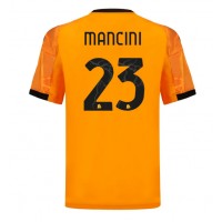 Fotbalové Dres AS Roma Gianluca Mancini #23 Venkovní 2025-26 Krátký Rukáv